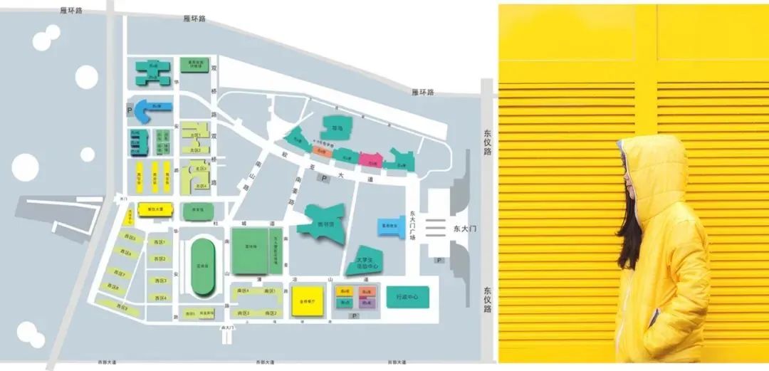 安徽艺术学院校内地图图片